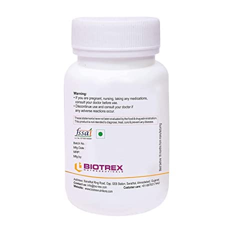 Miyuu Biotrex Nutraceuticals Super Vision - 60 Capsules, Complete Eye Health Formula #TOP2