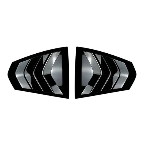Persiennes de fenêtre latérale pour BMW Série 3 G20 2019-2022 en ABS noir brillant