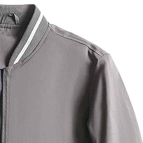 Chaqueta bomber liviana para hombre otoño miniatura 3