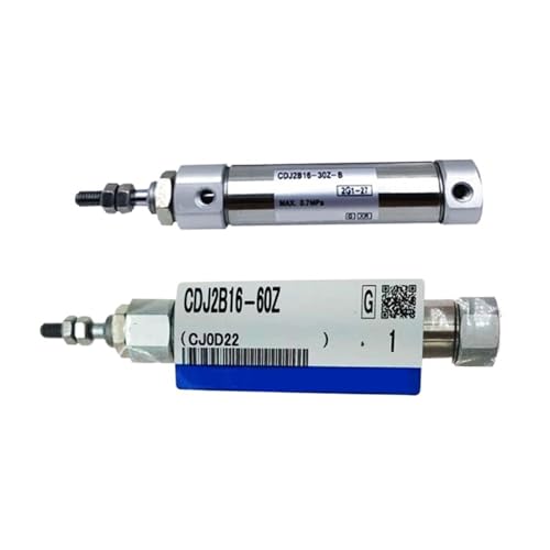 Evita rotaciones mecánicas con CDJ2KB-16-30Z-B CDJ2KB, el cilindro neumático guiado estable 2