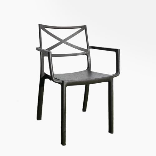 Solycarpa Silla de Jardín Keter para Jardín y Terraza. Asiento ergonómico de Propileno, Muy Resistente, apilable y fácil de Transportar