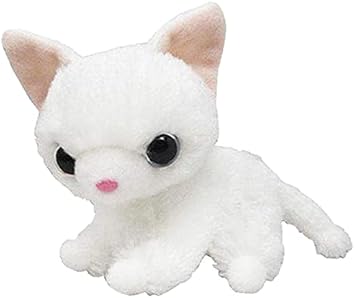 Amazon いっしょがいいね ちょこんとマスコット 白猫 ぬいぐるみ おもちゃ
