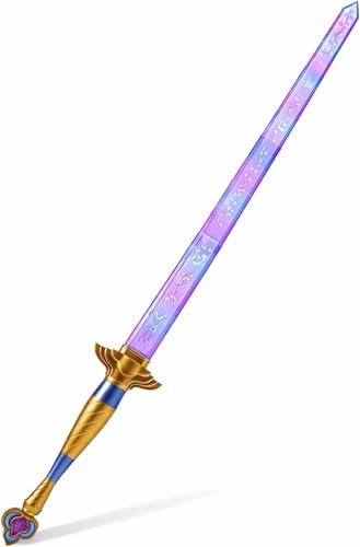 Rum-i Swor-d From Kp-op Anime Hunters - Extendable Telescopic 40 Inches R-umis Four Tiger Swor-d For Kids Halloween Party Cosplay Costume Props Korean Cartoon Movie Accessories For Kids Adults (A)