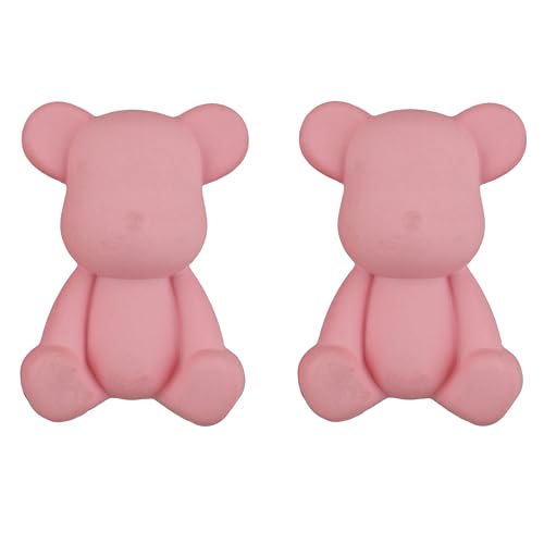 Image of Lucky Jewellery Designer Trendy Teddy And Rabbit Design Earring Stylish Teddy Bear Stud Earing | Cute Cartoon Earrings For Girls & Women (CHEP-TEDDY-PARENT)