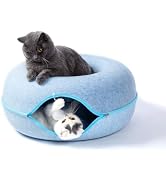 Cat Tunnel Bed, Cat Tunnel, Jia Xi Indoor Cat Hideout, Indoor Cat Tunnel for Cats, Large Indoor C...