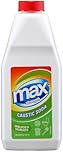Max Strength Caustic Soda 1kg – Premium Grade Caustic Soda Pearl Granules, Powerful Sink Unblocker & Degreaser