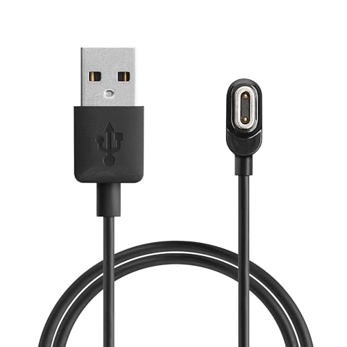 Image of kwmobile USB Cable Charger Compatible with imoo Watch Phone Z7 / Z8 / Z9 / Z10 Cable - Charging Cord for Smart Watch - Black