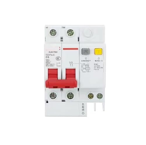 Interrupteur d'air 2P disjoncteur fuites 20A 32A 40A 63A DZ47SLE