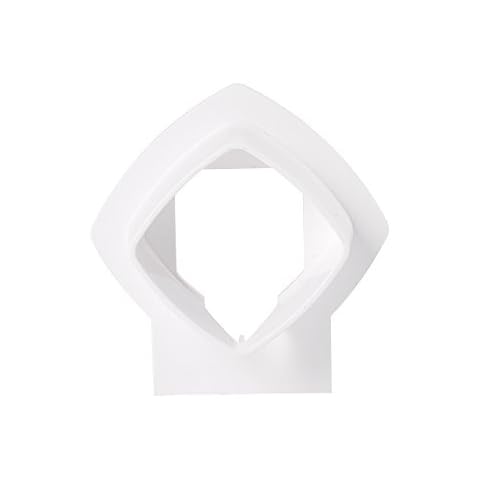 Entweg for Linksys Velop Bracket, Wall Mount Bracket Stand Holder for Linksys Velop Tri-band Whole Home WiFi Mesh System, White 1 Pack Cover