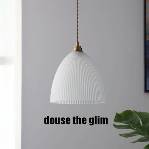 Lampe suspendue de style nordique en verre pour illuminer vos dîners au restaurant - 7