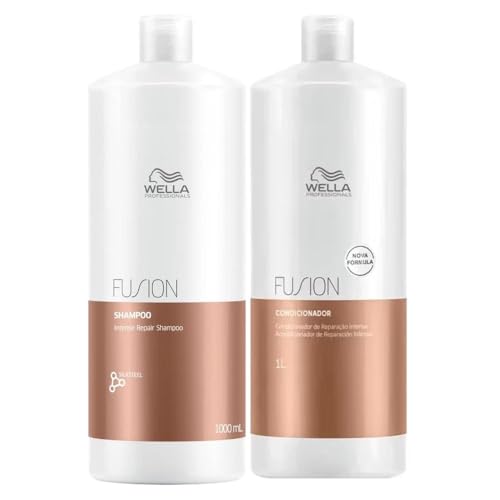 Kit Wella Fusion Intense Repair Shampoo e Condicionador 1 L