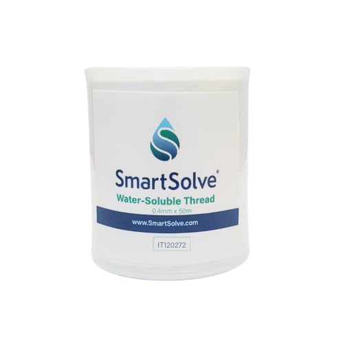 Hilo soluble en agua 0.4mm x 50m blanco miniatura 1