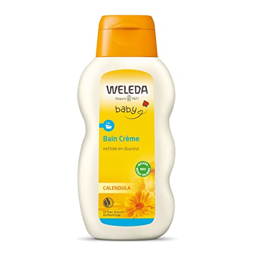 Bain crème Calendula Weleda soin relipidant peau sensible