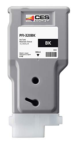 Ces Imaging Replacement For Canon Pfi-320Bk Black 300Ml Ink Tank In Retail Package #TOP1