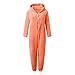 Fuzzy 𝐏ajamas for 𝐆irls Long Sleeve Zip Up Fleece Winter Warm Cute Jumpsuit 𝐋ounge Bear Ear Funny Comfort Thick Romper Watermelon Red
