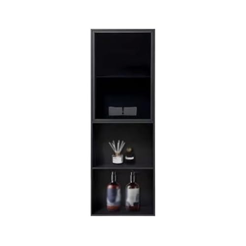 Shower Niches with Door Recessed Stainless Steel Organizer No Tile Needed Wall Mounted Water Proof Alcove for Home Hotel Bathroom Kitchen Storage(120x28x14cm)