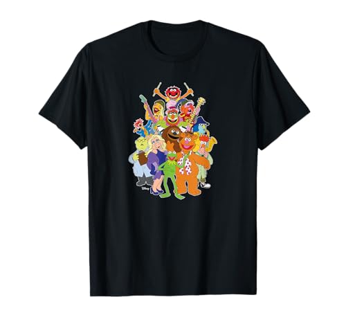 T-shirt The Muppets Disney vêtement imprimé pop culture col rond