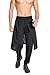 Adults Medieval Viking Steampunk Pants Mens Renaissance Gothic Trousers for Halloween Costume Black