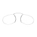DIDINSKY Gafas de lectura sin patillas graduadas para hombre y mujer transparentes....