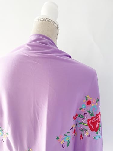 Variante de YusonsMantón de Manila Pico Triángulo (Lila)