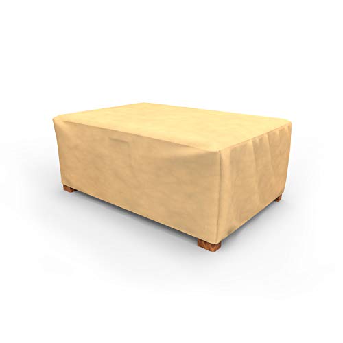 EmpirePatio Classic Nutmeg Outdoor Patio Ottoman Cover, 18
