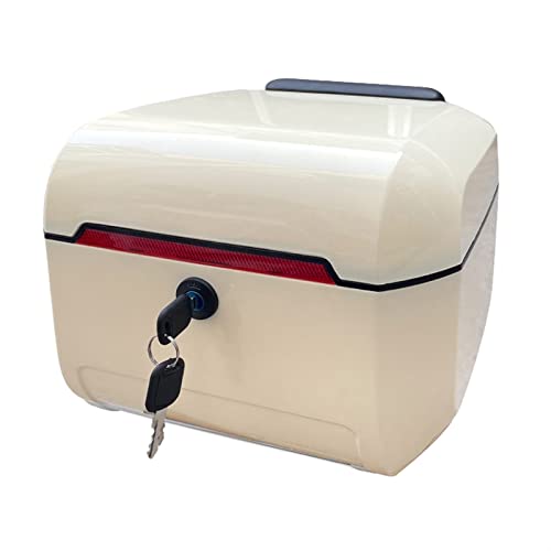 Coffre de moto universel et top case de rangement avec dossier