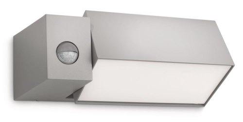 Preisvergleich Produktbild Philips Ecomoods IR-Energiespar-Wandaussenleuchte inklusiv Energiespar Leuchtmittel beweglicher Spotkopf inklusiv Bewegungsmelder Typ J (Erfassungswinkel 140°, Reichweite 6 m) 169438716