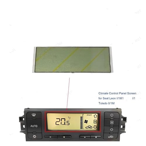 Pantalla LCD de climatización compatible con Seat Leon y Toledo 3
