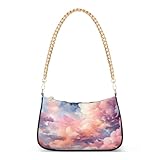 Material: nuestra bolsa de hombro para mujer está hecha de tela oblicua de alta calidad. Es duradero y resistente a desgarros. No solo es fácil de limpiar, sino también suave y delicada.