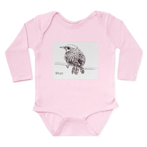 CafePress Little Brown Wren Long Sleeve Infant Bodysuit Unisex Long Sleeve Baby Bodysuit Infant Romper