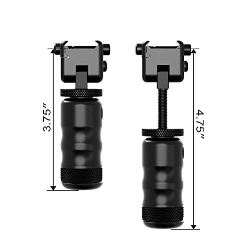 Picatinny Singleton à hauteur réglable de 3 3/4" à 4 3/4" pour tir - 2