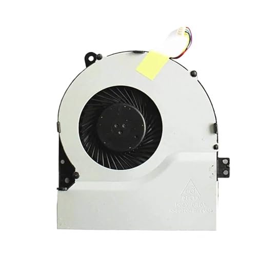 JJKSKV Compatible con ASUS, X450V X550C X550V X450C A450C K552V A550V F450C F450L F550C, Compatible con Delta, KSB0705HB -CM0T, Ventilador De Refrigeración For PC