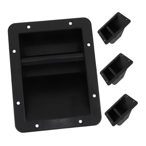 balacoo Plastic Speaker Handle 4pcs Set for Cabinet Versatile Accessory for Speakers Easy to Install