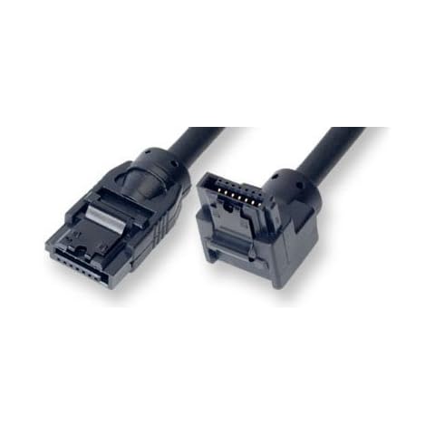 Link Depot 1-Meter SATA 6Gbps Cable, Straight to Left Angle (LD-SATA3L-1-M) Cover