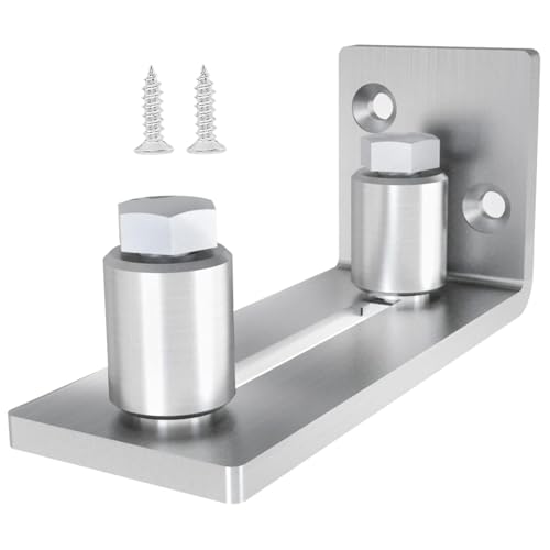 Guide de sol pour porte de grange en acier inoxydable durable rustique - 2