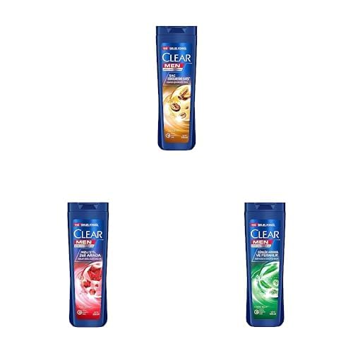 Clear Men Kepeğe Karşı Şampuan Seti (3x350ml)
