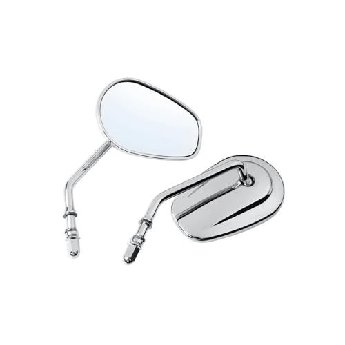 Evita puntos ciegos con espejos retrovisores de 8mm para moto Sportster 1200 y Dyna