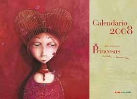 Calendar PRINCESAS CALENDARIO 2008 [Spanish] Book