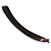 Parcelona French Sleek Tortoise Shell Brown 5.5 Inch Celluloid Shell Ponytail Holder Banana Hair Clip