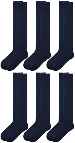 Image of Falari 12 Pairs Women Knee High Socks Over the Calf Trouser Socks