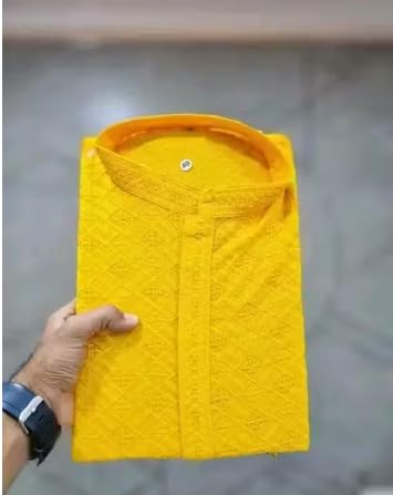 Baby Boys Ethnic Kurta Set Cotton Blend Use For Occasional |Bz,Payjama Set