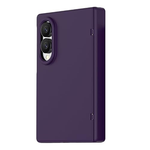 CYBERGARAGE�E�݊��i Galaxy Z Fold8 �Ή� �P�[�X �ϏՌ� �J�o�[ �܂肽���݌^ �����K���X�t�B�����t�� �n�[�h�P�[�X �V���v�� �t�H�[���h8 �������(�_�[�N�p�[�v��) [���s�A���i]