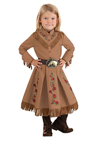 Disfraz de vaquera Annie Oakley para niña pequeña