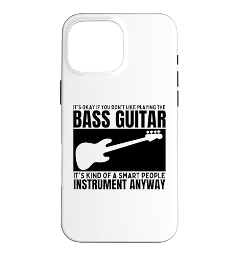 Bass Guitar Is For Smart People Funny Women BassPlayer �X�}�z�P�[�X iPhone 16 Pro Max �p