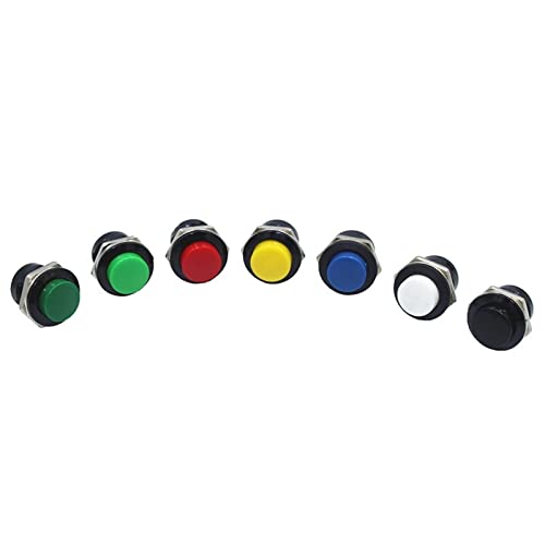 Bouton poussoir vert R13-507 pour rénover une sonnette ou un automatisme