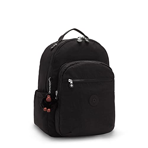 Image of Kipling Women's Seoul 15 inch Laptop Backpack, Durable, Roomy with Padded Shoulder Straps, Built-In Protective Sleeve