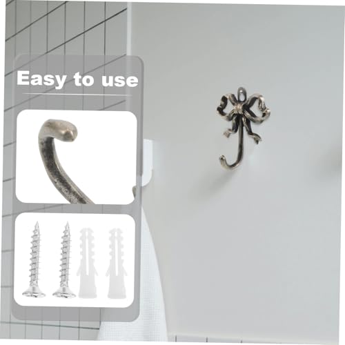 Crochets muraux solides et faciles à installer pour serviettes
