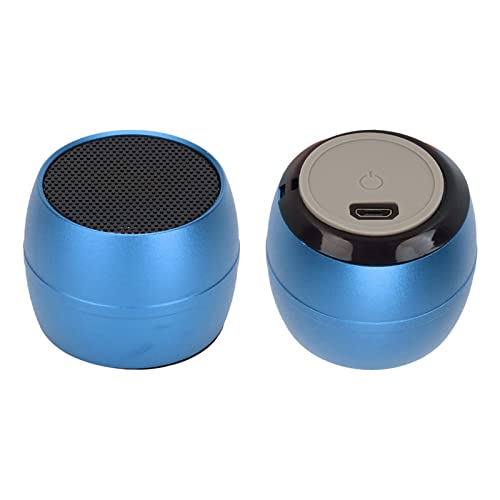 LICAEVEY Kleiner Bluetooth-Lautsprecher, IP67 Wasserdicht Tragbarer Drahtloser Lautsprecher, Hand Taschen Größe, Eingebautes Mic für Wander Duschkabine Auto-Fahrrad- Laptop-Tablet (Blue)