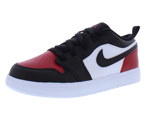 Jordan 1 Low Alt bébé et tout-petit en noir blanc et jaune ocre