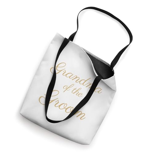 Bolsa Tote con Fuente Tan Script para Bodas miniatura 2
